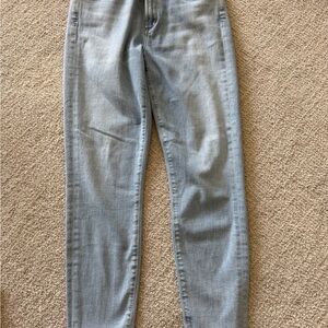 Agolde Women's Gray Ankle & Cropped Jeans